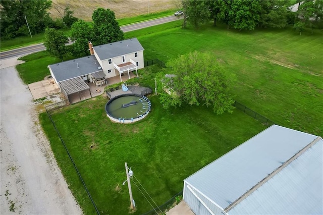 19707 E State Route A, Archie, MO 64725 - aerial view of property and surrounding area