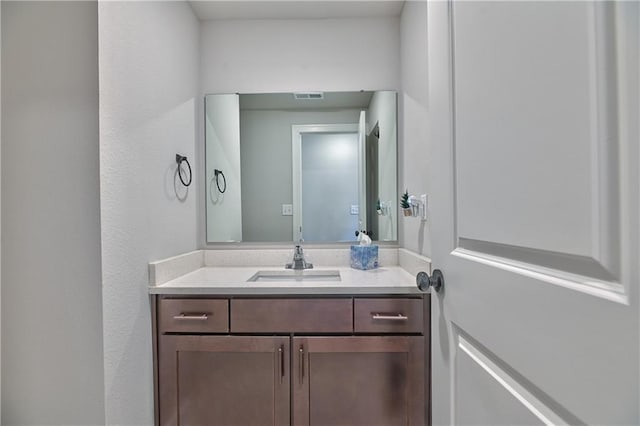 16223 Moon Shot St, Parkville, MO 64152 - bathroom featuring visible vents and vanity