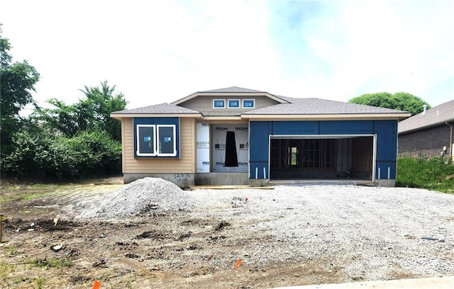 12576 S Meadow View St, Olathe, KS 66061 - view of front of home with an attached garage and driveway