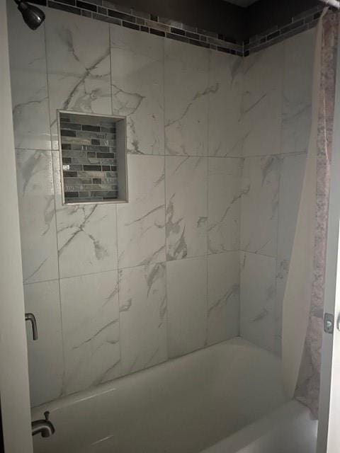 full bathroom with  shower combination