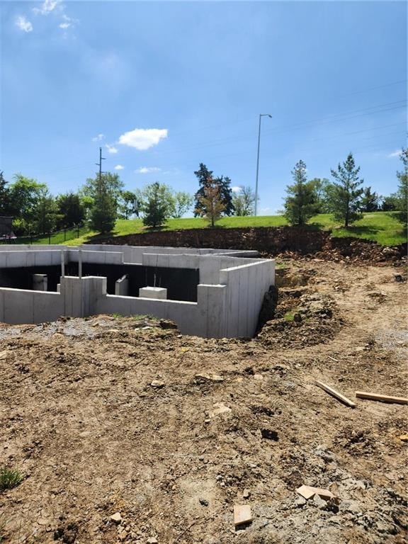 entry to storm shelter