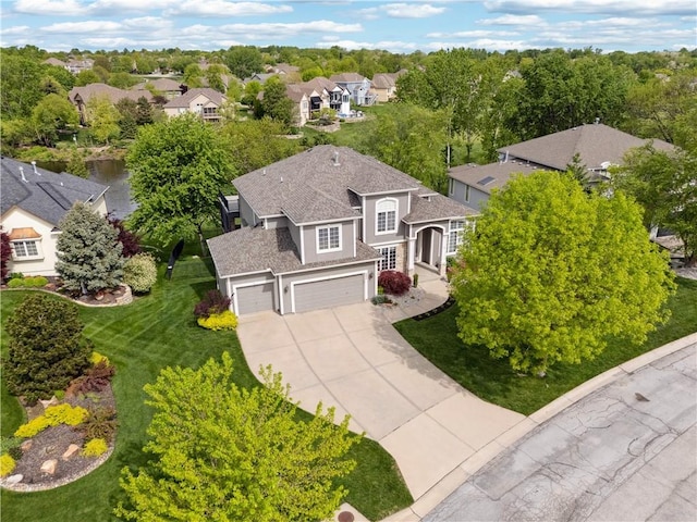 9924 Skyview Ln, Lenexa, KS 66220 - aerial view of residential area