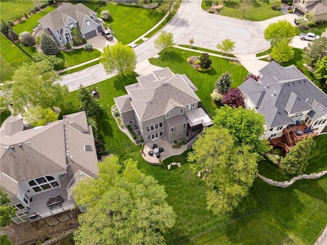 9924 Skyview Ln, Lenexa, KS 66220 - aerial perspective of suburban area