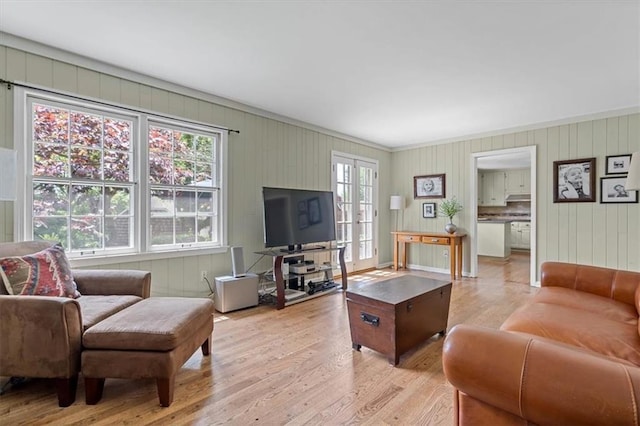 9817 Cedar St, Overland Park, KS 66207 - living room featuring light wood-type flooring