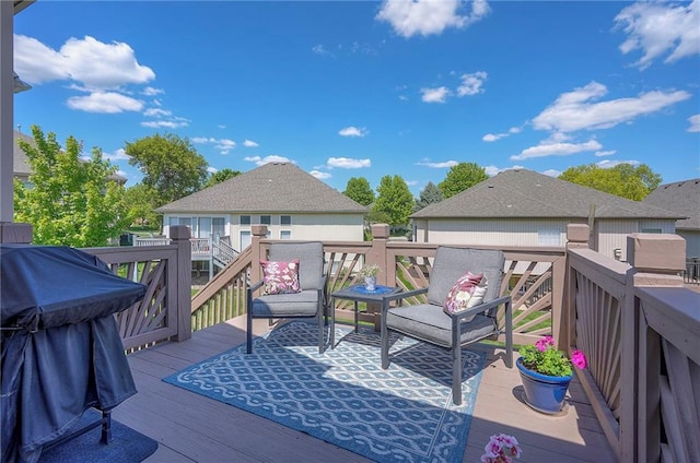 view of deck