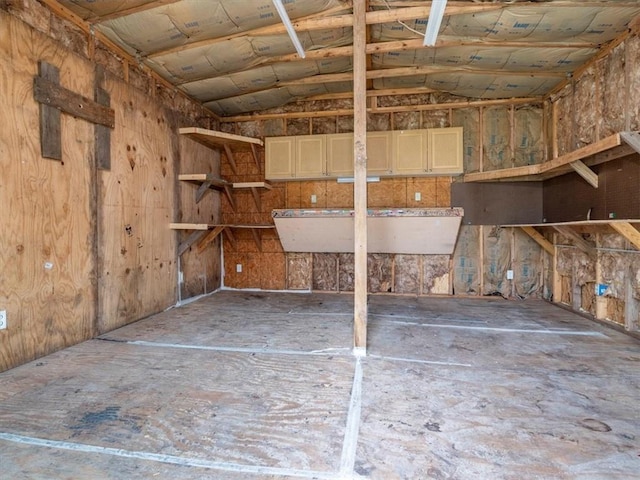 view of storage