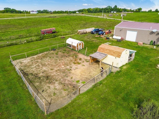 7934 SW James Lee Rd, Polo, MO 64671 - overview of rural landscape