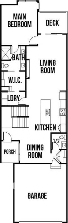 22582 W 93rd St, Lenexa, KS 66227 - property floor plan