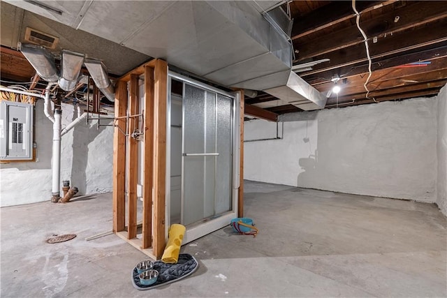 2521 W 47th Ter, Westwood, KS 66205 - unfinished below grade area with electric panel