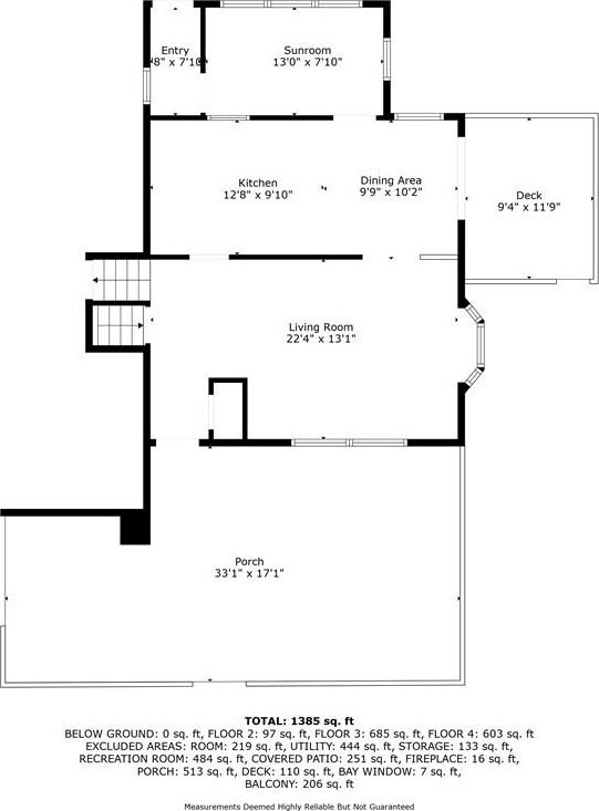 2806 S Whitney Ave, Independence, MO 64057 - property floor plan