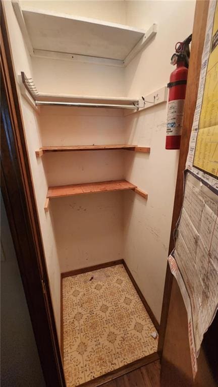 2704 S Taylor St, Pittsburg, KS 66762 - walk in closet with wood finished floors