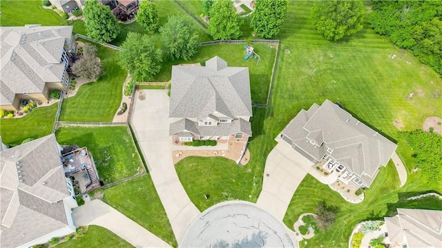 2704 SW Gray Ln, Lees Summit, MO 64081 - aerial view of residential area
