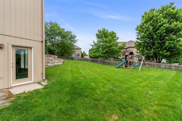 2704 SW Gray Ln, Lees Summit, MO 64081 - view of yard featuring a playground