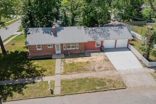 1001 Kickapoo St, Leavenworth, KS 66048 - aerial view of property and surrounding area