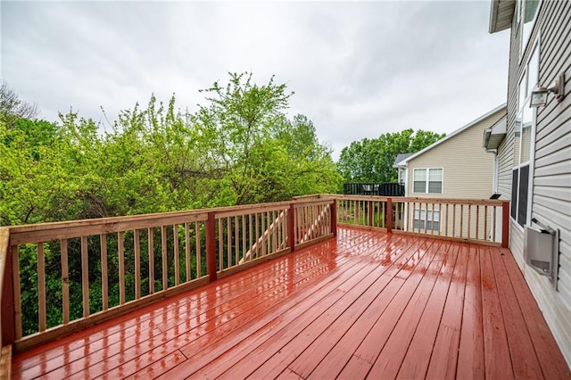 2500 Gabrianna Ct, Columbia, MO 65203 - view of wooden deck