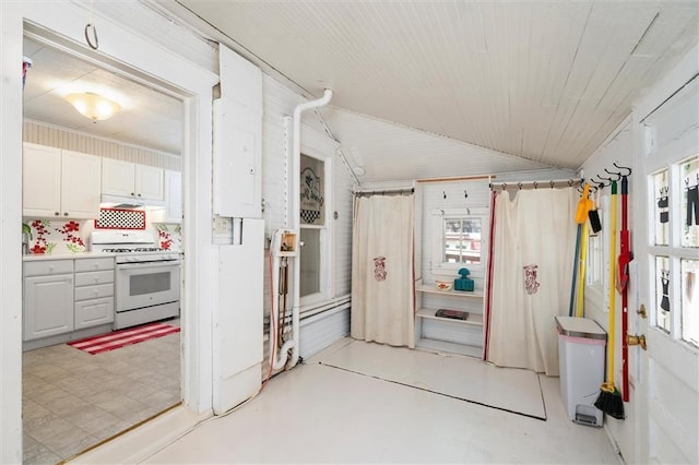 view of basement