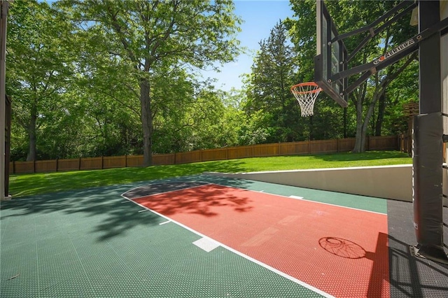 7419 Constance St, Shawnee, KS 66216 - view of basketball court with basketball court