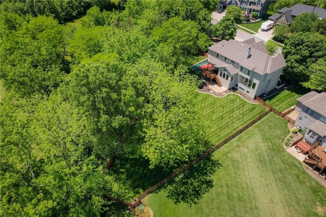 7419 Constance St, Shawnee, KS 66216 - drone / aerial view