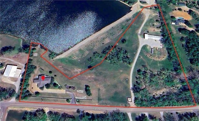 map of property location with property boundaries highlighted
