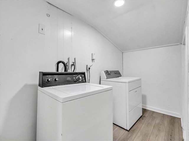 1619 Harvard Ave, Independence, MO 64052 - washroom with washer and dryer, laundry area, and light wood finished floors
