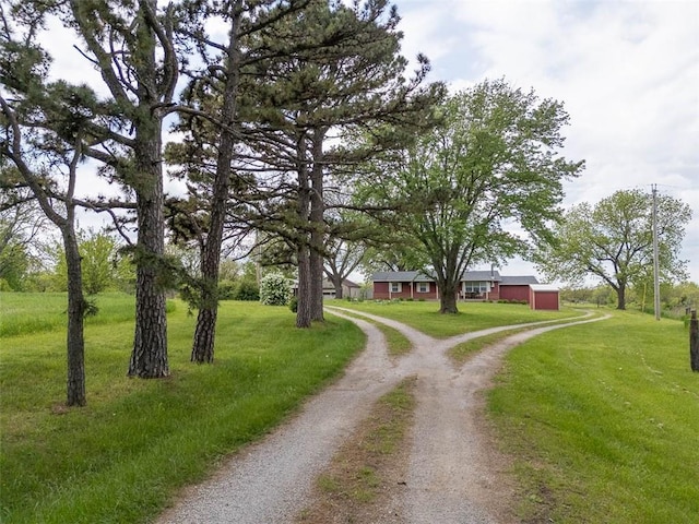 588 NW 105th Rd, Centerview, MO 64019 - view of dirt / gravel road