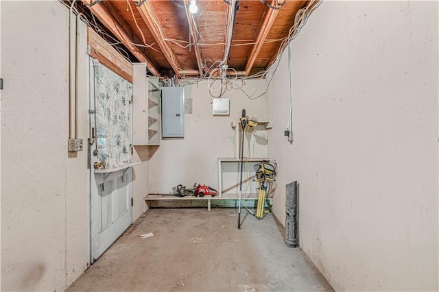 8739 Lafayette Ave, Kansas City, KS 66109 - basement featuring electric panel
