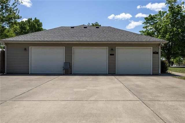 403 S 2nd St, Drexel, MO 64742 - view of detached garage