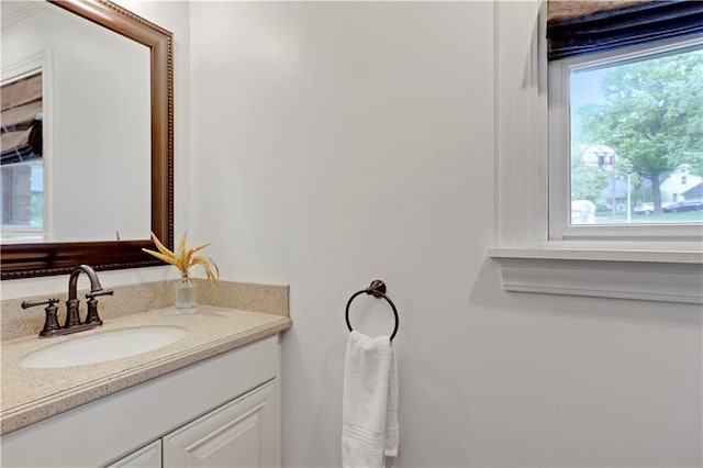 9000 W 104th St, Overland Park, KS 66212 - bathroom featuring vanity and a healthy amount of sunlight