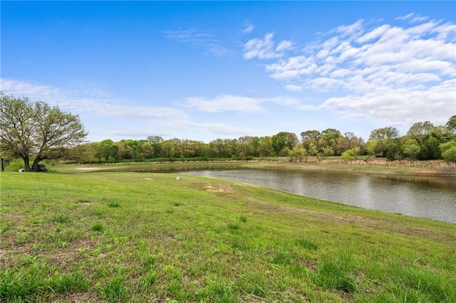 property view of water