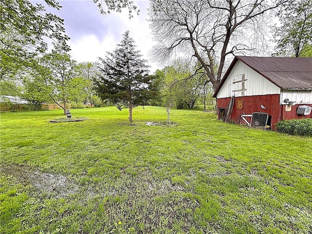 109 S State Route F, Garden City, MO 64747 - view of yard with an outbuilding