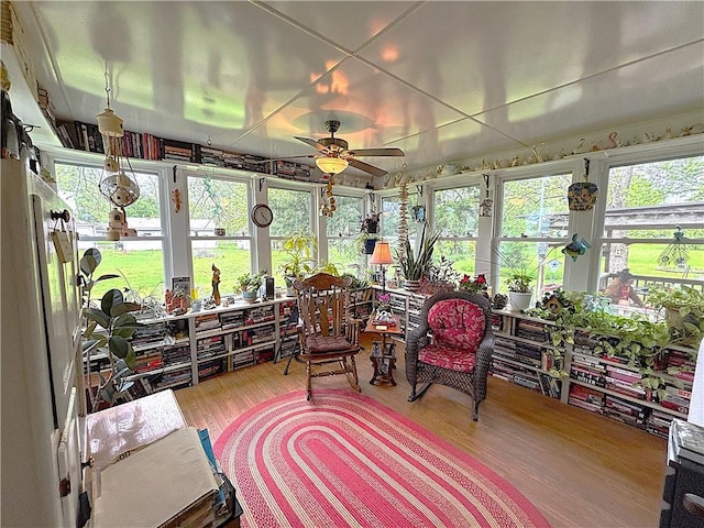 109 S State Route F, Garden City, MO 64747 - sunroom / solarium with wood finished floors