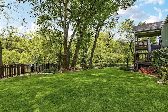 view of yard