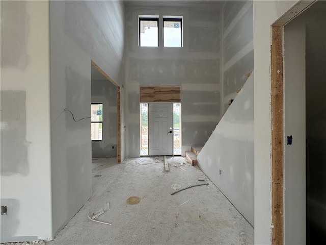 13610 NE 114th Pl, Kearney, MO 64060 - foyer with healthy amount of natural light and a towering ceiling