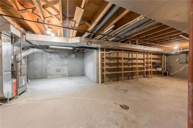 11801 Avila Dr, Kansas City, MO 64114 - view of unfinished basement