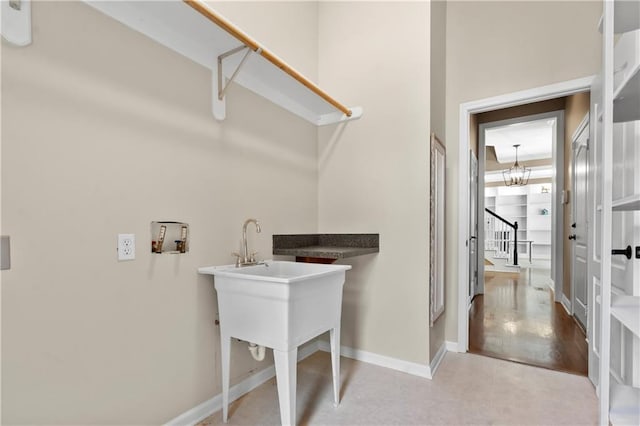 7406 W 145th Ter, Overland Park, KS 66223 - washroom featuring baseboards