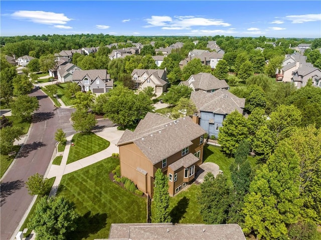 7406 W 145th Ter, Overland Park, KS 66223 - aerial perspective of suburban area