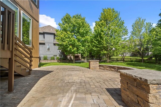 7406 W 145th Ter, Overland Park, KS 66223 - view of patio / terrace