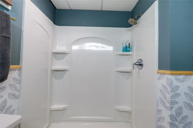 full bath featuring a shower