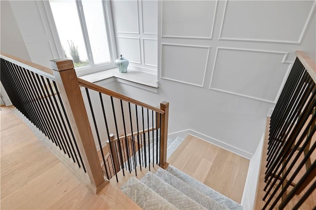 17045 S Highland Ridge Dr, Loch Lloyd, MO 64012 - stairs featuring wood finished floors