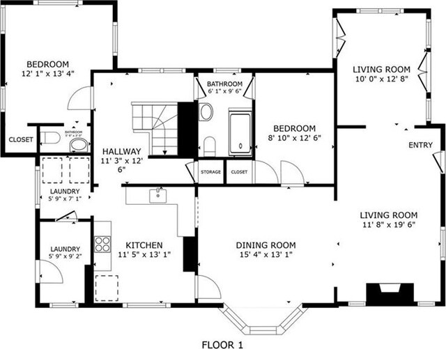 2717 Faraon St, Saint Joseph, MO 64501 - property floor plan