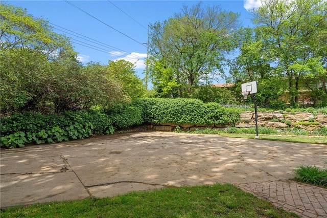 2106 Kasold Dr, Lawrence, KS 66047 - view of patio / terrace featuring basketball court