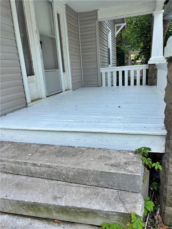 view of deck