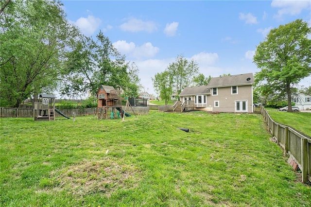 15 Baber Cir, Camden Point, MO 64018 - view of yard featuring a playground
