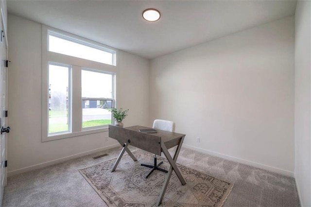 16567 S Stagecoach St, Olathe, KS 66062 - office area featuring carpet floors and baseboards