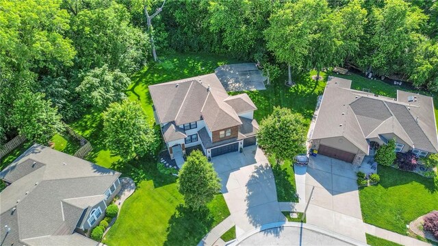 3536 SW Dana Ave E, Lees Summit, MO 64082 - aerial view
