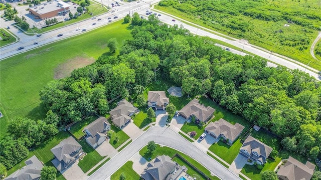 3536 SW Dana Ave E, Lees Summit, MO 64082 - aerial overview of property's location featuring nearby suburban area
