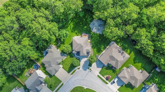3536 SW Dana Ave E, Lees Summit, MO 64082 - aerial perspective of suburban area
