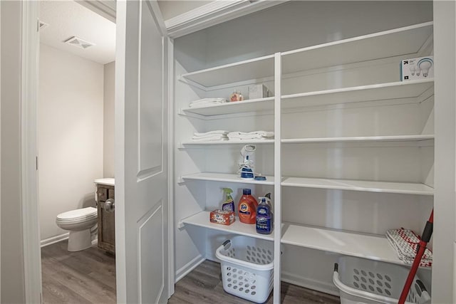 storage area with visible vents