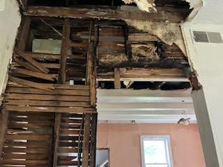 528 N Washington St, Nevada, MO 64772 - view of unfinished attic