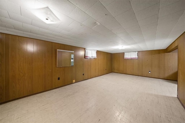 26335 W 321st Ter, Paola, KS 66071 - basement featuring wood walls and light flooring